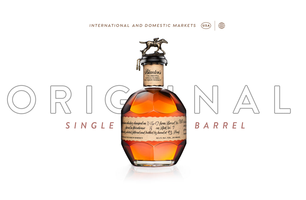 Blanton's Kentucky Single Barrel Bourbon Whisky - 750 ml bottle – Rocks &  Drams